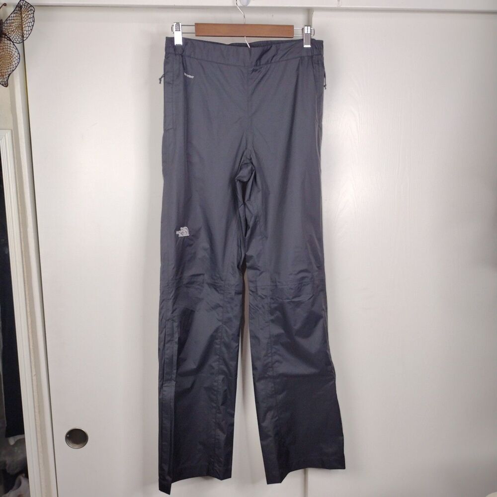 The North Face Venture DryVent Waterproof Rain Hiking Pants Womens Sz M Black